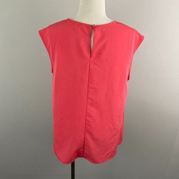 🌿4/$35‎ 🌿MONTEAU Pink Sleeveless Blouse - Picture 4 of 7